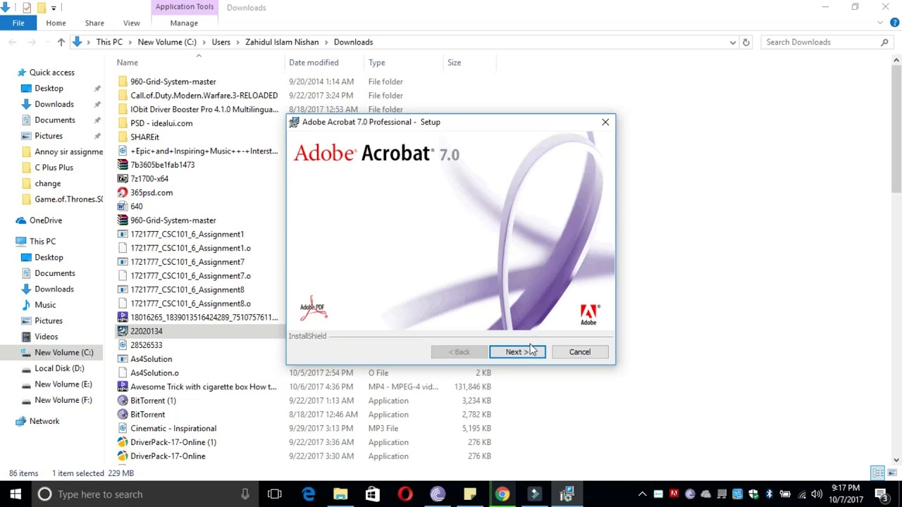 Adobe acrobat pc software free download